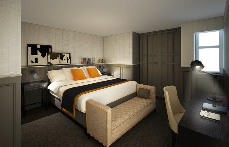 The Ampersand Hotel - Small Luxury Hotels Of The World London Bilik gambar A bedroom at the hotel