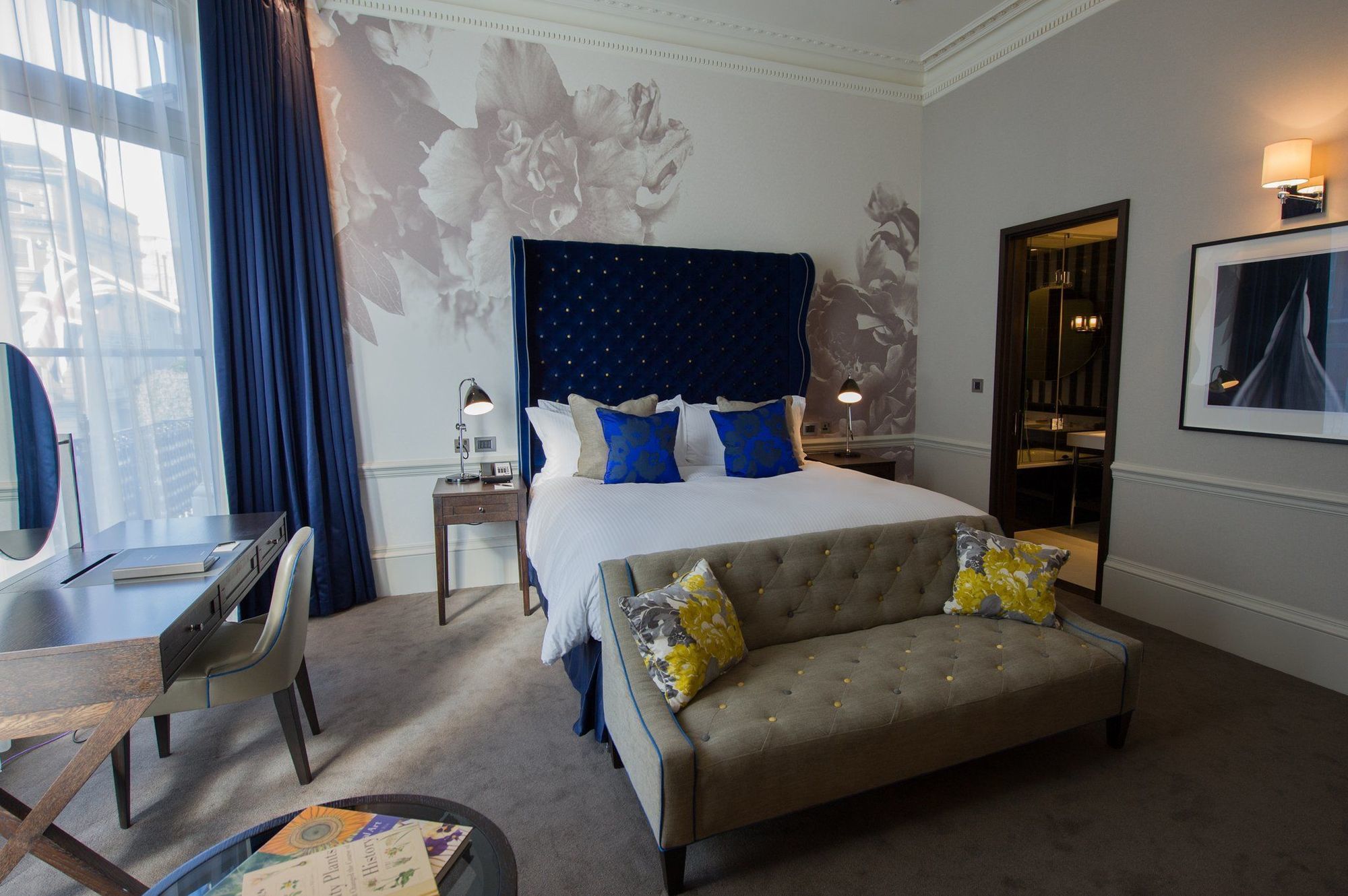 The Ampersand Hotel - Small Luxury Hotels Of The World London Bilik gambar A bedroom at the hotel
