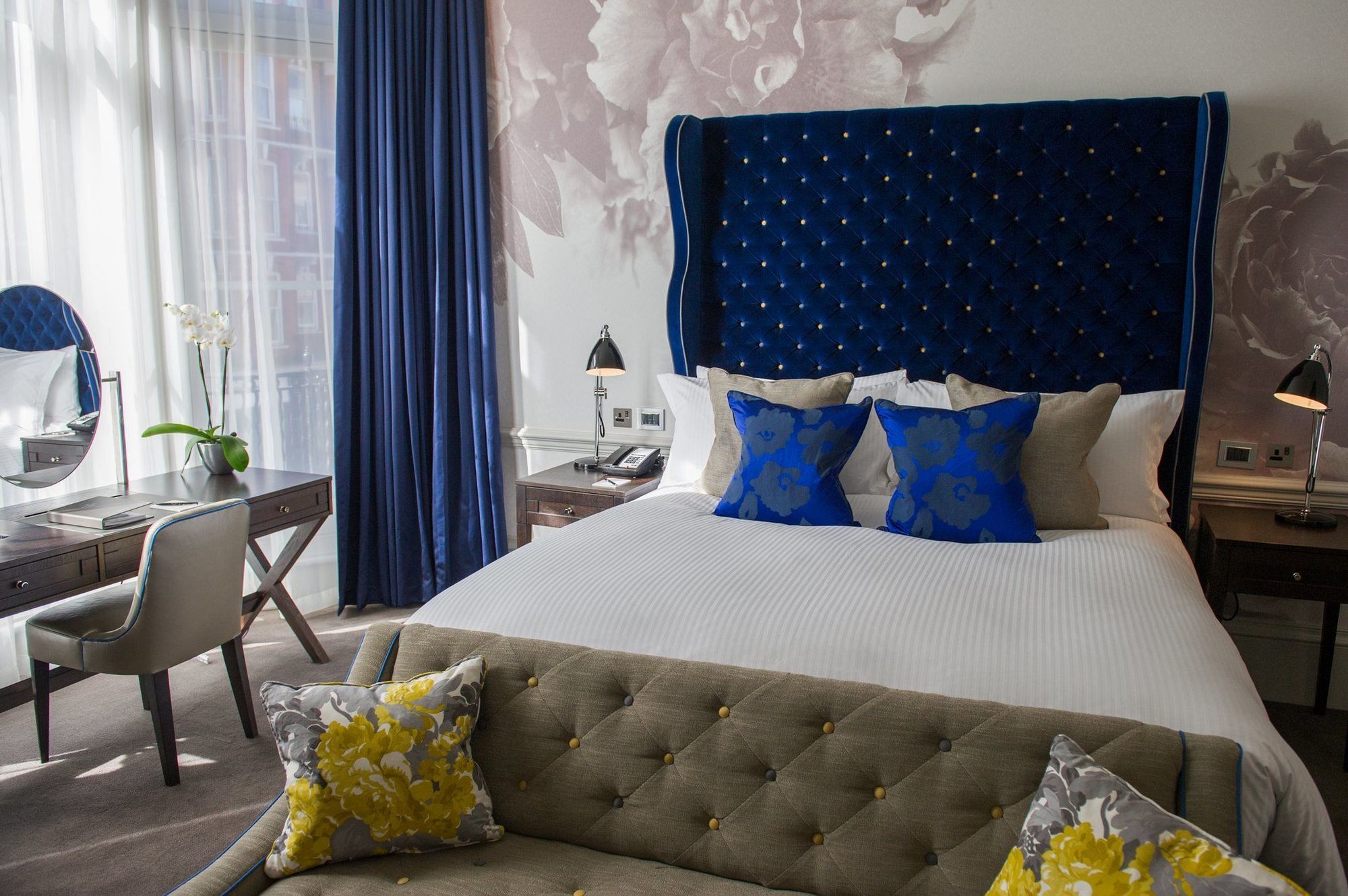 The Ampersand Hotel - Small Luxury Hotels Of The World London Bilik gambar A bedroom at the hotel